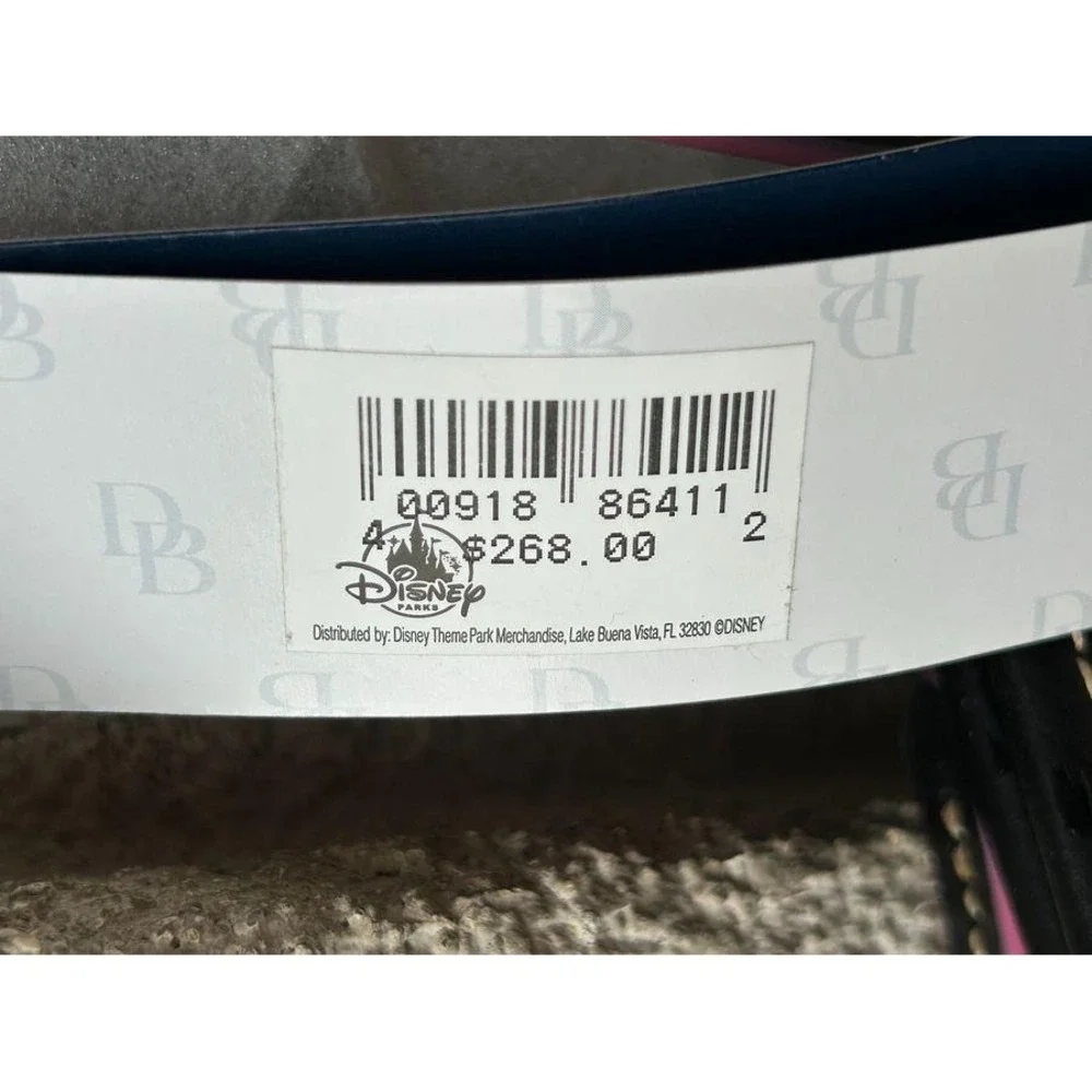 Dooney & Bourke Disney Parks Minnie Mouse Sketch Tote Bag White B20MD1854 NEW